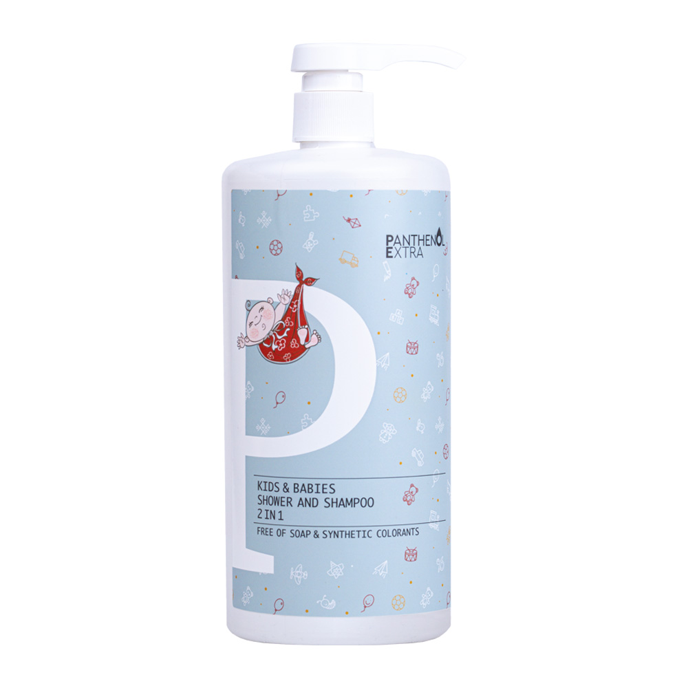 PANTHENOL EXTRA - BABY 2in1 Shampoo & Bath - 1000ml